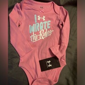 NWT! Under Armour 6-9 Month Bodysuit